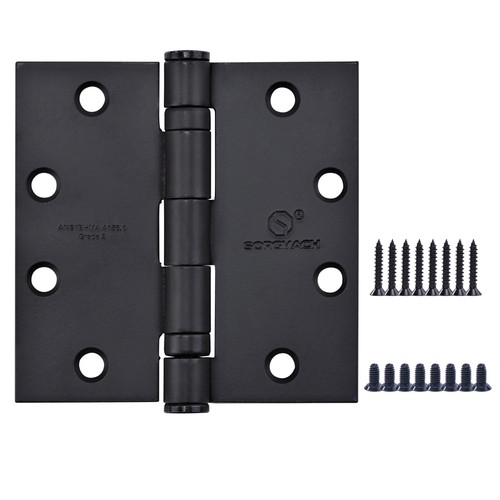 5x4 inch matte black - matte, heavy