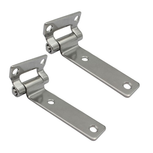 Rustproof container hinge set - container,