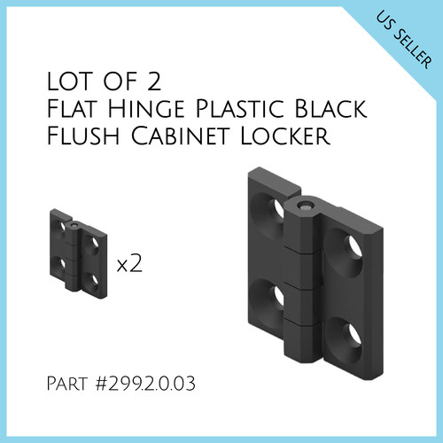 Lot flat hinge - of, 2