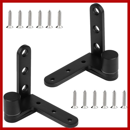 Black pivot hinge - hinge,door, hinges