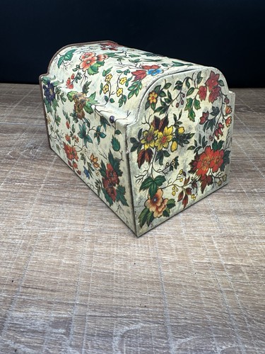 Vintage england floral - vintage, tin